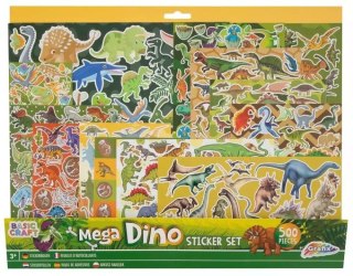 Mega naklejki Dino 500 sztuk