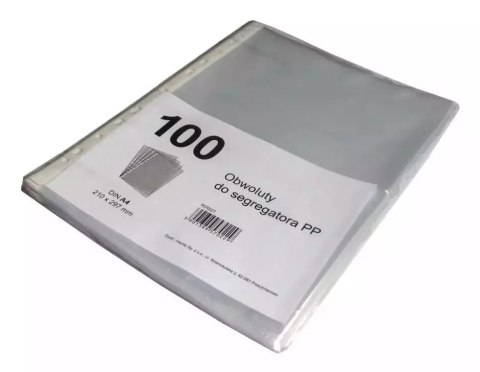 Obwoluty do segregatora (100 sztuk) Obwoluty do segregatora (100 sztuk)