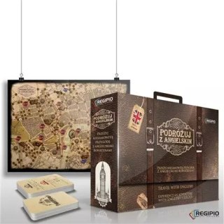 Podróżuj z Angielskim Gra Planszowa