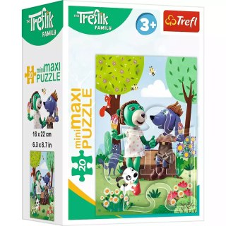 Puzzle 20el Minimaxi Trefl 21152 Dzien Treflikow