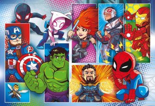 Puzzle maxi 24 elementy. Supercolor. Bohaterowie Marvela