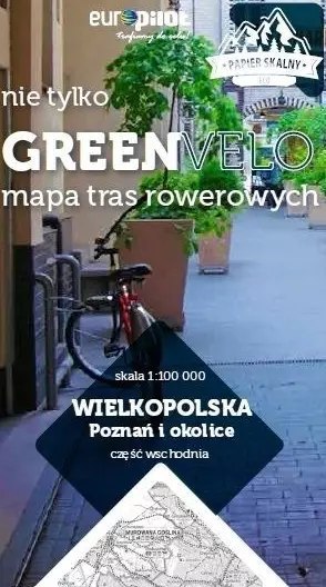 Wielkopolska. Poznań i okolice, mapa tras rowerowych