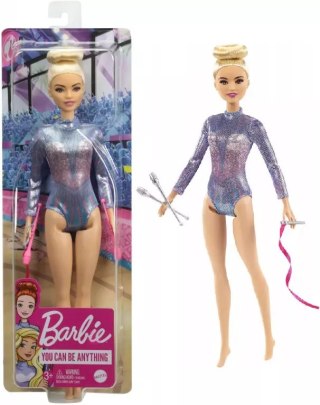 Barbie Kariera. DVF50 Lalka gimnastyczka artystyczna z akcesoriami
