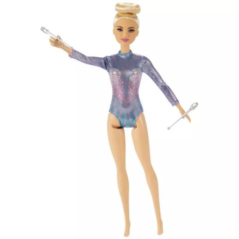 Barbie Kariera. DVF50 Lalka gimnastyczka artystyczna z akcesoriami
