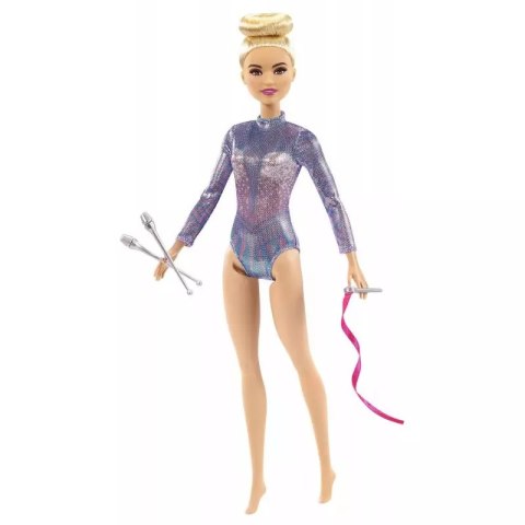 Barbie Kariera. DVF50 Lalka gimnastyczka artystyczna z akcesoriami