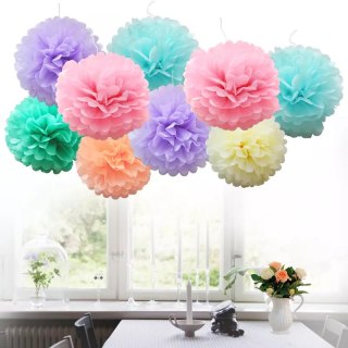 Dekoracja wisząca pompon PartyDeco PP25-093J