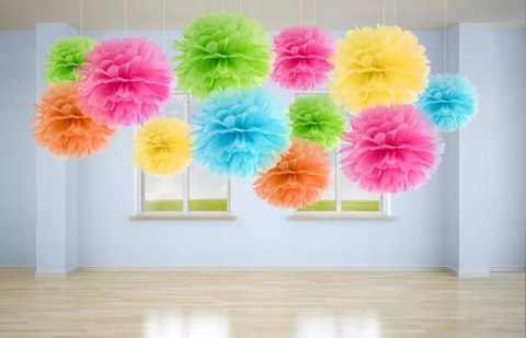 Dekoracja wisząca pompon PartyDeco PP25-093J