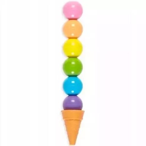 Kredka przekładana Tęczowe lody Kredka przekładana Tęczowe lody