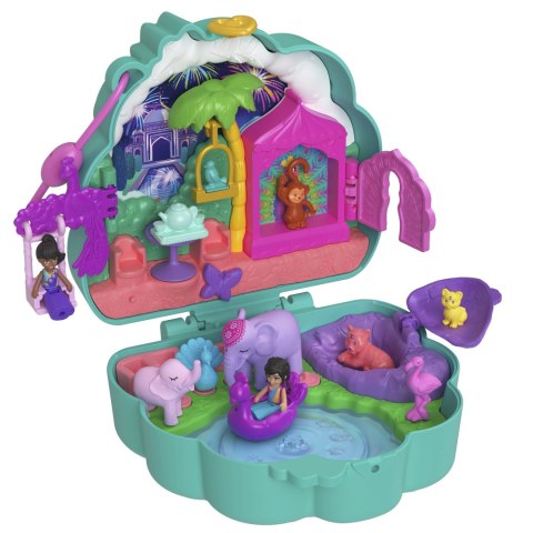 POLLY POCKET OGRÓD PAWIA Zestaw kompaktowy HWN97