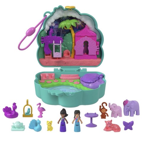 POLLY POCKET OGRÓD PAWIA Zestaw kompaktowy HWN97