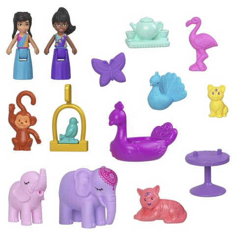 POLLY POCKET OGRÓD PAWIA Zestaw kompaktowy HWN97