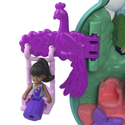 POLLY POCKET OGRÓD PAWIA Zestaw kompaktowy HWN97