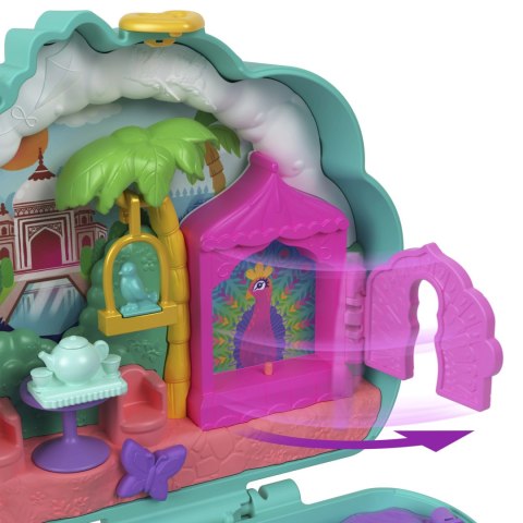 POLLY POCKET OGRÓD PAWIA Zestaw kompaktowy HWN97