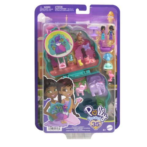 POLLY POCKET OGRÓD PAWIA Zestaw kompaktowy HWN97