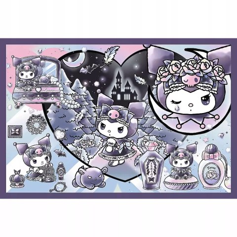 PUZZLE 2 x 200 HELLO KITTY Psoty Kuromi, 2 układanki dla dzieci +7 lat PUZZLE 2 x 200 HELLO KITTY Psoty Kuromi, 2 układanki dla dzieci +7 lat
