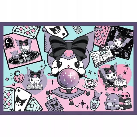 PUZZLE 2 x 200 HELLO KITTY Psoty Kuromi, 2 układanki dla dzieci +7 lat PUZZLE 2 x 200 HELLO KITTY Psoty Kuromi, 2 układanki dla dzieci +7 lat