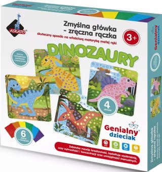Genialny dzieciak. Dinozaury. Zmyślna główka