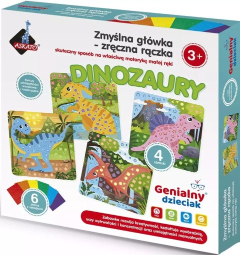 Genialny dzieciak. Dinozaury. Zmyślna główka Genialny dzieciak. Dinozaury. Zmyślna główka