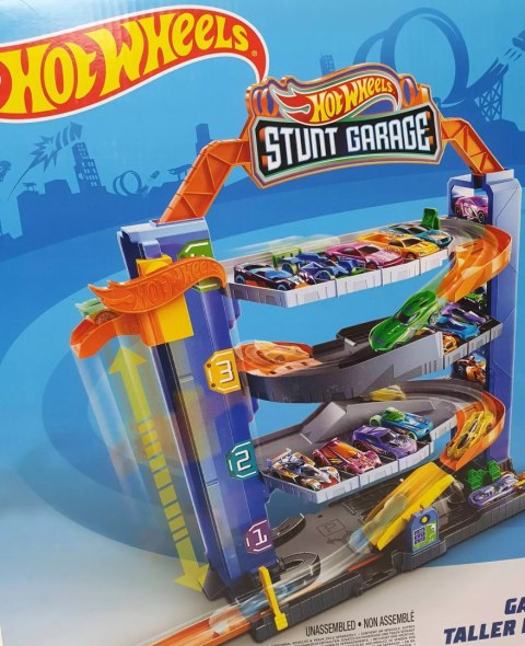 Hot Wheels. GNL70 City. Kaskaderski garaż