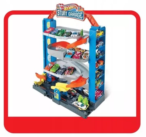 Hot Wheels. GNL70 City. Kaskaderski garaż