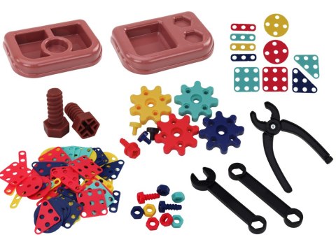 Klocki Puzzle Konstrukcyjne 3D W Skrzynce DIY Rozkręcanie Wiertarka Klocki Puzzle Konstrukcyjne 3D W Skrzynce DIY Rozkręcanie Wiertarka