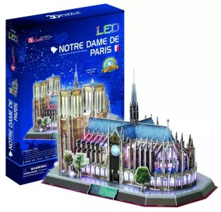 Puzzle 3D LED. Katedra Notre Dame