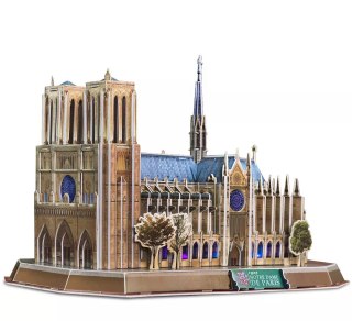 Puzzle 3D LED. Katedra Notre Dame