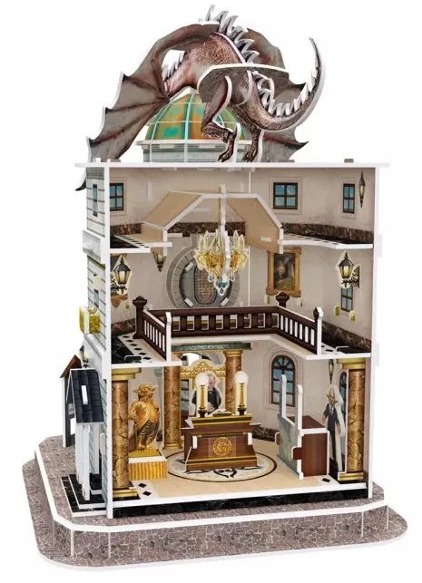Puzzle 3D. Wizarding World. Harry Potter. Bank Grinngotta Puzzle 3D. Wizarding World. Harry Potter. Bank Grinngotta