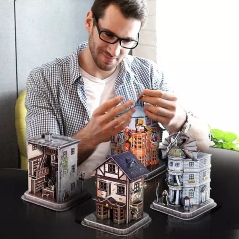 Puzzle 3D. Wizarding World. Harry Potter. Bank Grinngotta Puzzle 3D. Wizarding World. Harry Potter. Bank Grinngotta