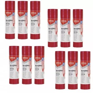 Klej w sztyfcie OFFICE PRODUCTS PVA 36g, 12 SZTUK