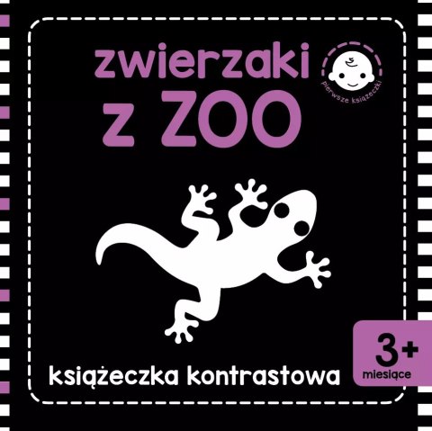 Książeczka kontrastowa. Zwierzaki z zoo Książeczka kontrastowa. Zwierzaki z zoo