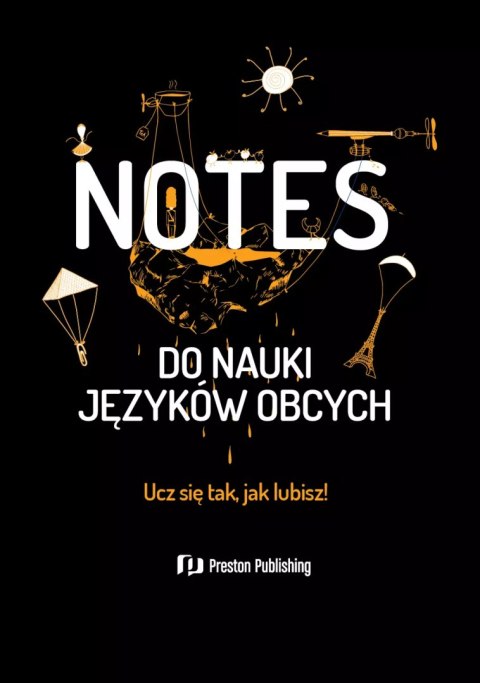 Notes do nauki języków obcych (czarna okładka) Notes do nauki języków obcych (czarna okładka)