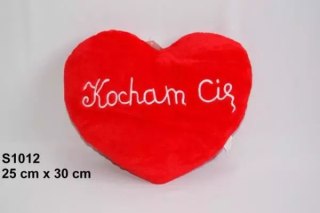 Pluszak Serce 28cm Sa Cze Aplikacja-kocham Cie