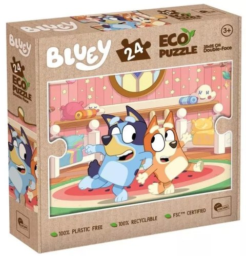Puzzle 24 Bluey Eko dwustronne Puzzle 24 Bluey Eko dwustronne