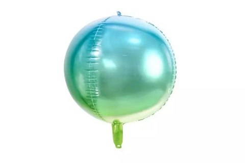 Balon fol.Kula ombre nieb-ziel 35cm 08158 Balon fol.Kula ombre nieb-ziel 35cm 08158