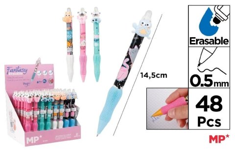 Długopis ścieralny 0,5mm pieski kotki (48szt) Długopis ścieralny 0,5mm pieski kotki (48szt)