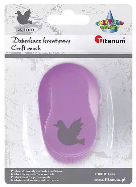 Dziurkacz z motywem Gołąb 25mm Dziurkacz z motywem Gołąb 25mm