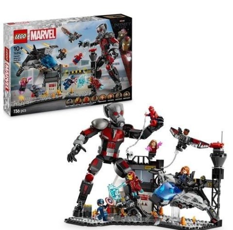 LEGO(R) SUPER HEROES 76314 Kapitan Ameryka: Wojna... LEGO(R) SUPER HEROES 76314 Kapitan Ameryka: Wojna...