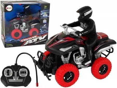 Quad czterokołowy terenowy + pilot 1:18 Quad czterokołowy terenowy + pilot 1:18