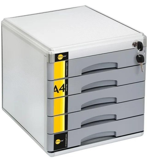 Szafka na dokumenty 5 szufl. metalowa YELLOW ONE Szafka na dokumenty 5 szufl. metalowa YELLOW ONE