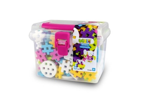 Klocki Meli Basic Constructor Pink Travel Box 250 Klocki Meli Basic Constructor Pink Travel Box 250