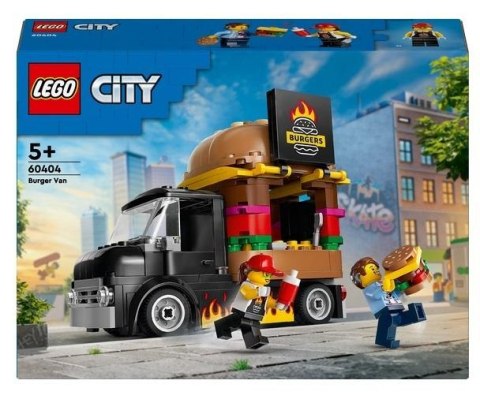 LEGO(R) CITY 60404 (6szt) Ciężarówka z burgerami LEGO(R) CITY 60404 (6szt) Ciężarówka z burgerami