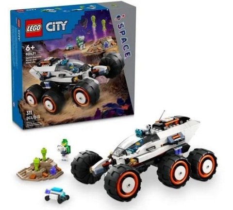 LEGO(R) CITY 60431 (3szt) Kosmiczny łazik i badanie LEGO(R) CITY 60431 (3szt) Kosmiczny łazik i badanie