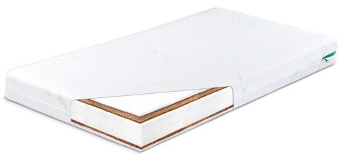 Materac kokos-pianka-kokos Luxe aloe vera 120x60cm Materac kokos-pianka-kokos Luxe aloe vera 120x60cm