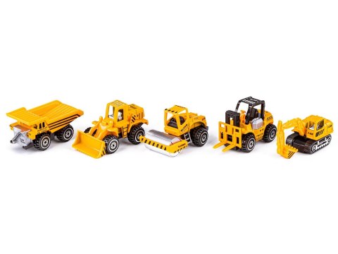 Metalowe Pojazdy Budowlane, Auta, Resoraki 5 Sztuk Zestaw Przecena 2 Metalowe Pojazdy Budowlane, Auta, Resoraki 5 Sztuk Zestaw Przecena 2