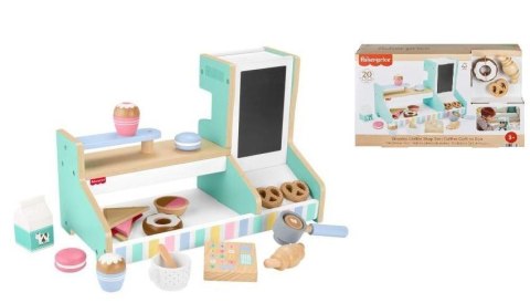 Fisher-Price. Drewniana kawiarenka Fisher-Price. Drewniana kawiarenka