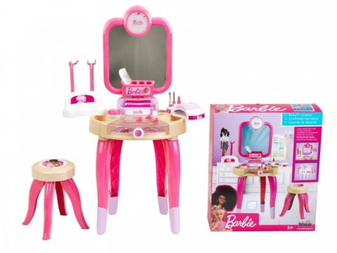 Toaletka Barbie z lampą do paznokci hybrydowych Toaletka Barbie z lampą do paznokci hybrydowych