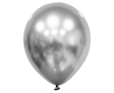 Balony Decomex luster Silver 100szt Balony Decomex luster Silver 100szt
