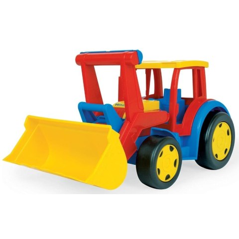 Gigant traktor ładowarka czerwono żółty Gigant traktor ładowarka czerwono żółty