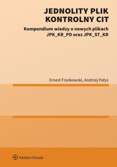 Jednolity Plik Kontrolny CIT Jednolity Plik Kontrolny CIT